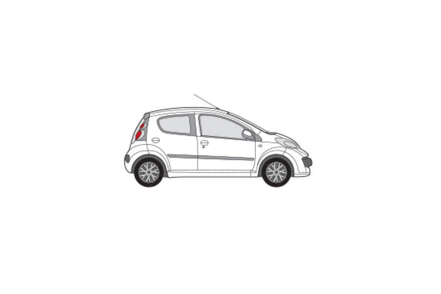 Hatchback | Peugeot 108 of vergelijkbaar ( Groep: A ) - Autop BV - 2