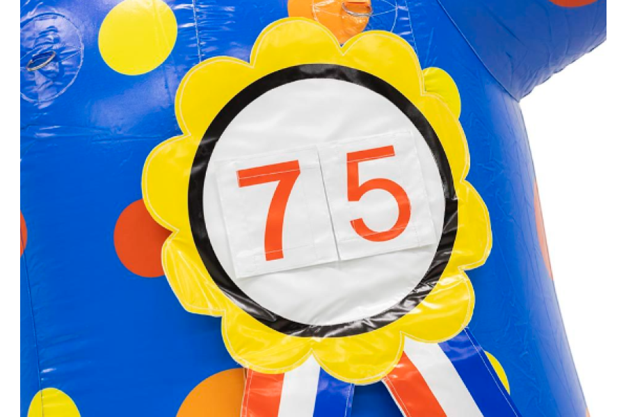 Sarah opblaaspop - Feestje het Gooi - 3