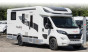 Luxe automatische half-integraal camper logo