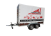 Aanhangwagen tandemasser huif logo