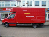 Bakwagen met laadklep