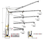 26m gieklengte | POTAIN IGO 21