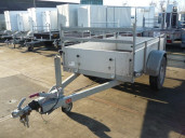 Open aanhanger | Enkelas geremd 2 meter