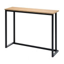 Statafel - Zwart/bamboe