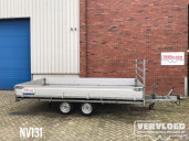 Plateauwagen tandemasser