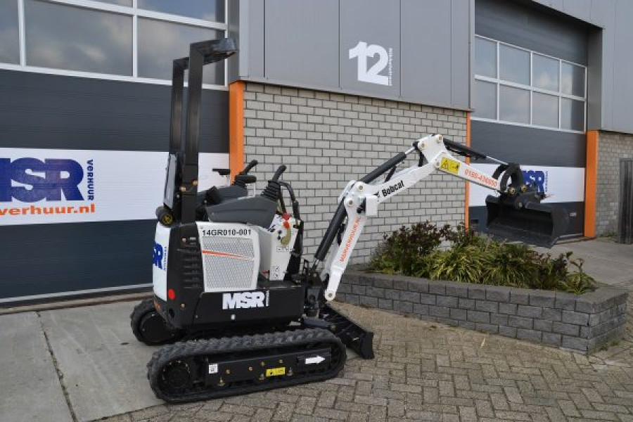 Minigraafmachine 1 ton op rups - MSR Verhuur - 1
