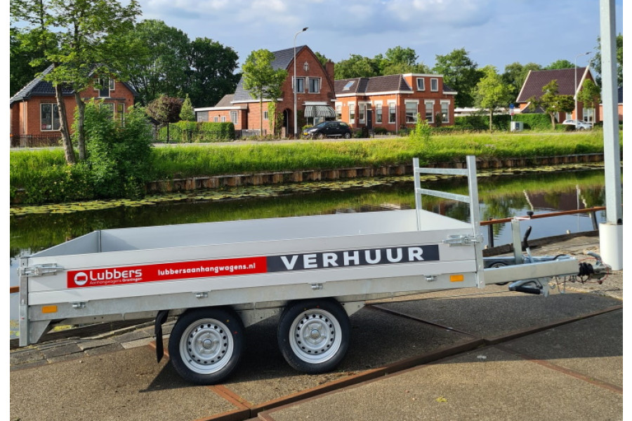 Tandem aanhanger | 506x204cm - Lubbers Aanhangwagens Groningen - 1