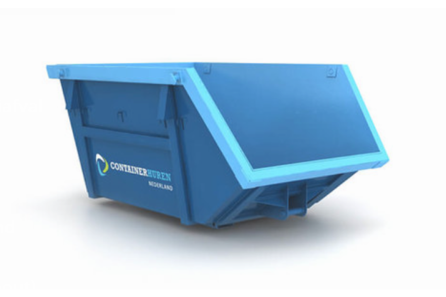 3m³ Bouw- en sloopafvalcontainer - Container Huren Nederland - 1