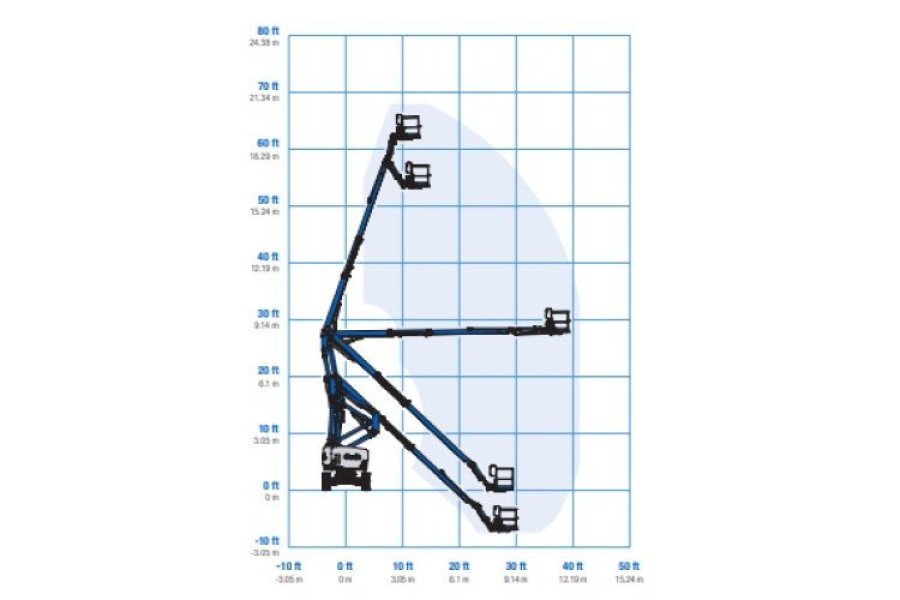 Knikarmtelescoophoogwerker diesel - 21,00 meter - De Visser Verhuur - 1