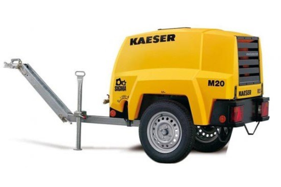 Mobiele compressor huren - De Visser Verhuur - 1