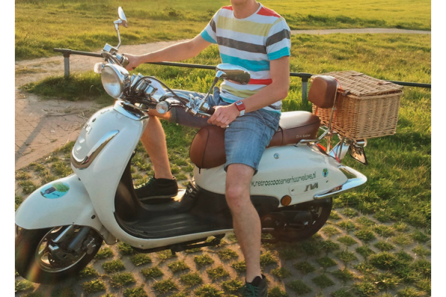Retro scooter - Retro Scooter Verhuur Veluwe - 1
