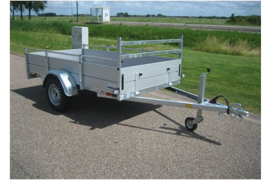 Open aanhanger | Enkelasser - Aanhangertotaal - 1