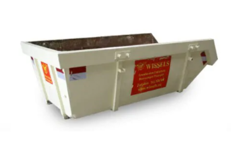 6m³ Bouw- en sloopafvalcontainer - Wissels Afvaltransport - 1