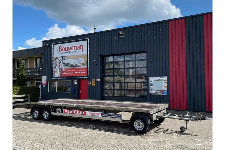 Schamelaanhanger | 2600 kg - Bouwman Aanhangwagens Assen B.V. - 1