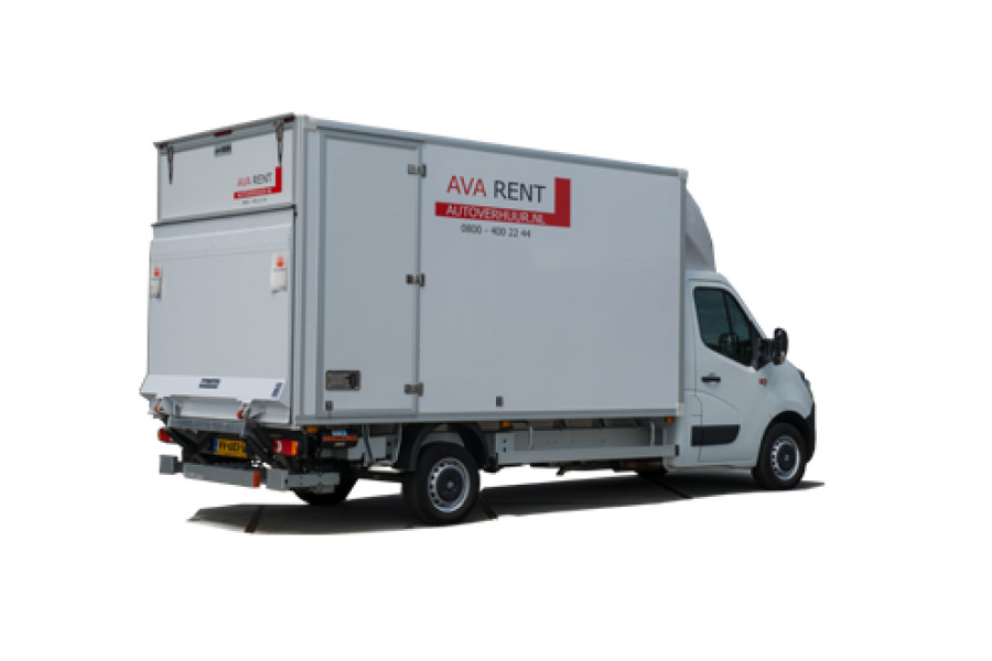 Renault master met laadbak en laadlift - AvaRent - 2