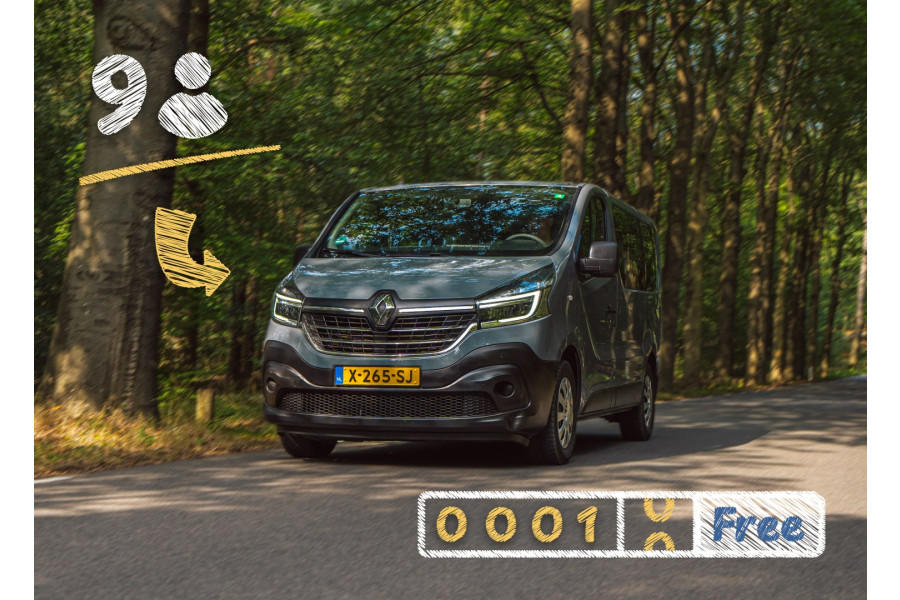 Renault Trafic (of vergelijkbaar) | Kilometervrij - GoRoadtrip Auto- en Busverhuur - 5