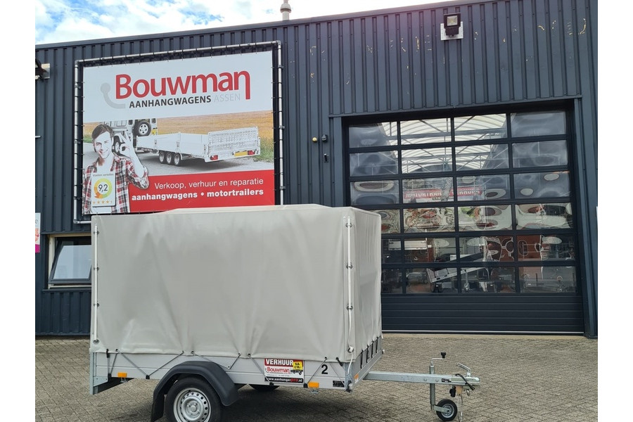 Aanhanger met huif - Bouwman Aanhangwagens Assen - 1
