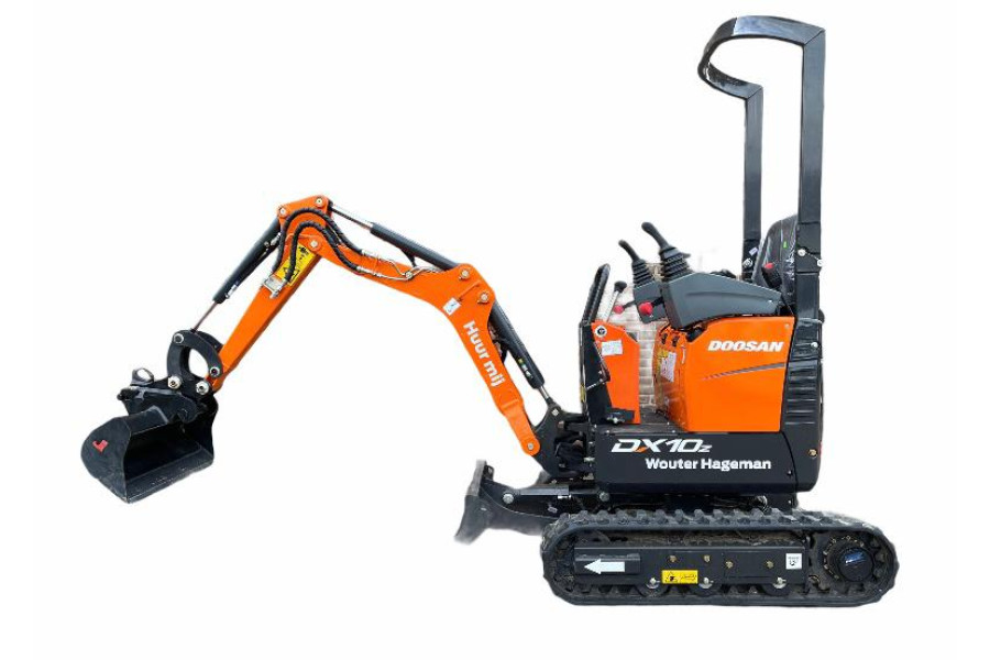 Minigraafmachine | 1.2 ton - Wouter Hageman B.V. - 3