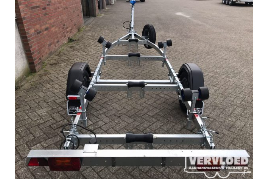 Boottrailer enkelasser kantelbaar 750kg - Vervloed Aanhangwagens & Trailers - 5