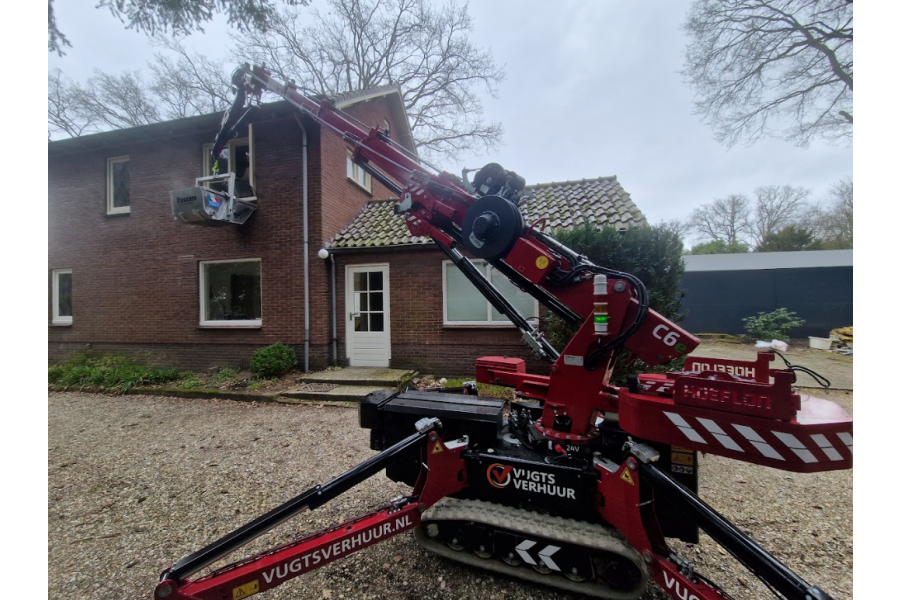 Mini hijskraan | C6e bemand - Vugts Verhuur - 3