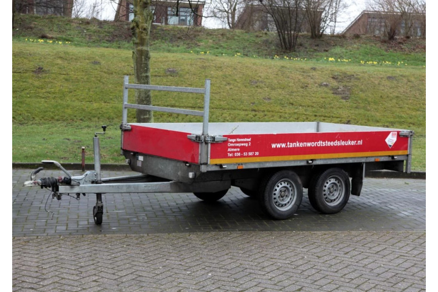 Tandem open aanhanger | Geremd XL - Tango Carwash & aanhangwagenverhuur Havendreef - 1