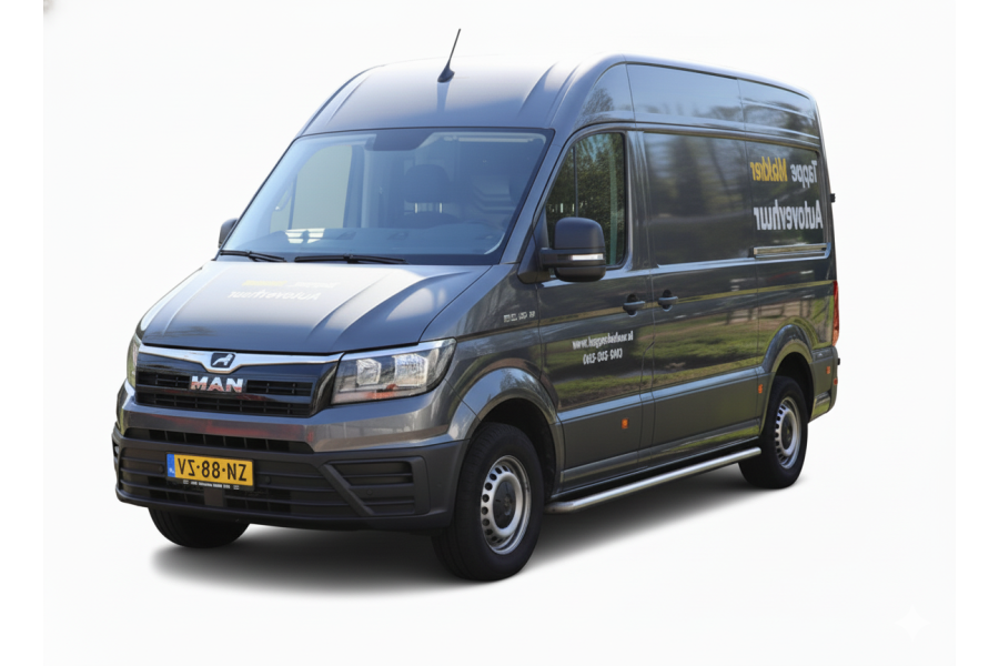 Man TGE (automaat) | 12m³ - Kapper Bakker Autoverhuur - 1