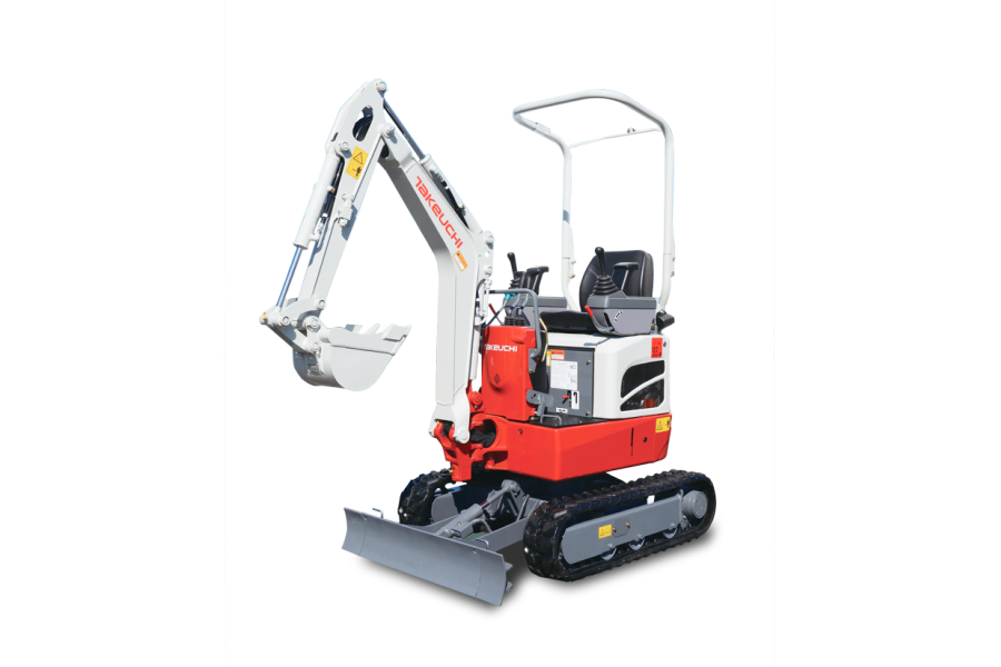 Minigraver 1000 kg - De Nood Groep B.V. - 1