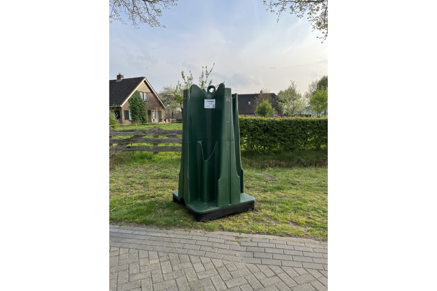 Plaskruis plaszuil urinoir 4 persoons - Obdeijn Verhuur - 1