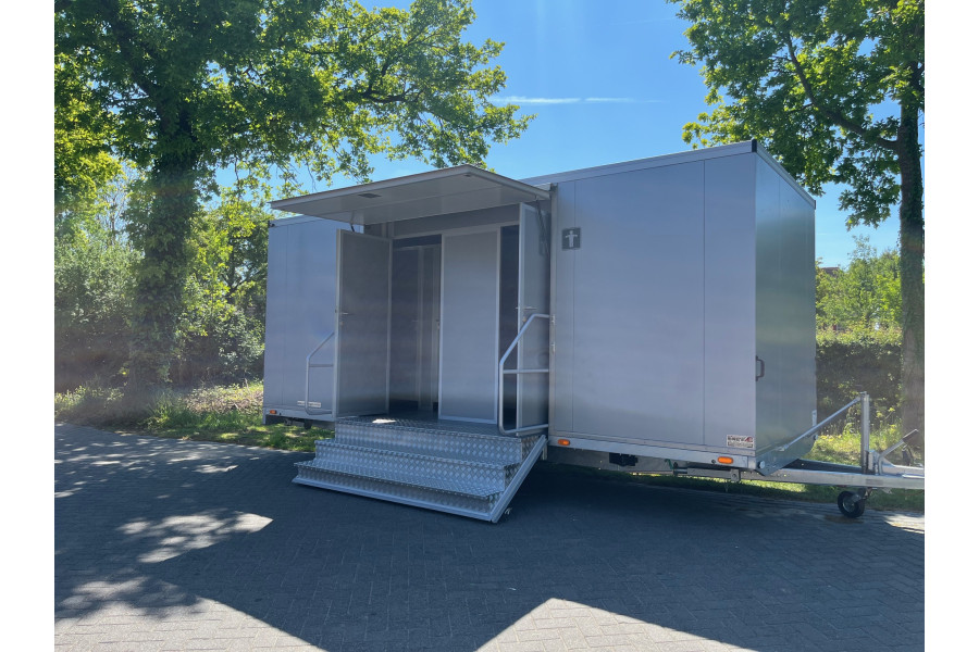 Toiletwagen NIEUW zeer mooi 3-1-4 - Obdeijn Verhuur - 1