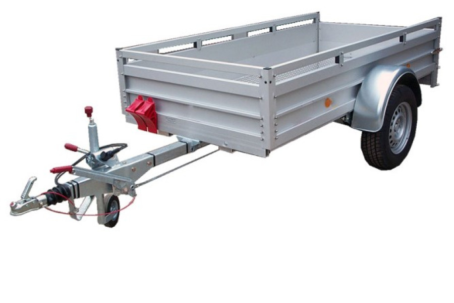 Open aanhanger huren | klein open (ongeremd) - Boedelbak - 1