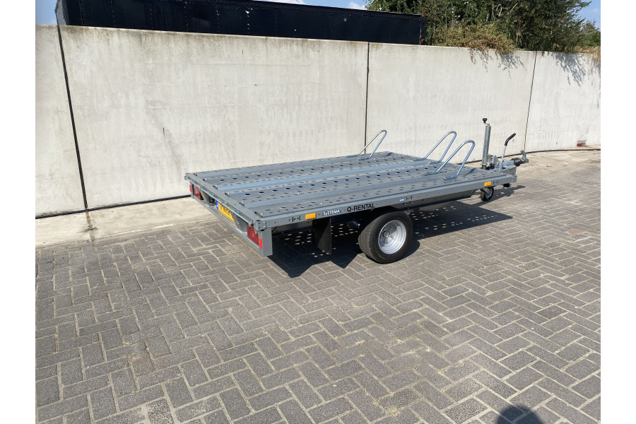 Motortrailer geremd > 750KG - Q-Rental - 2