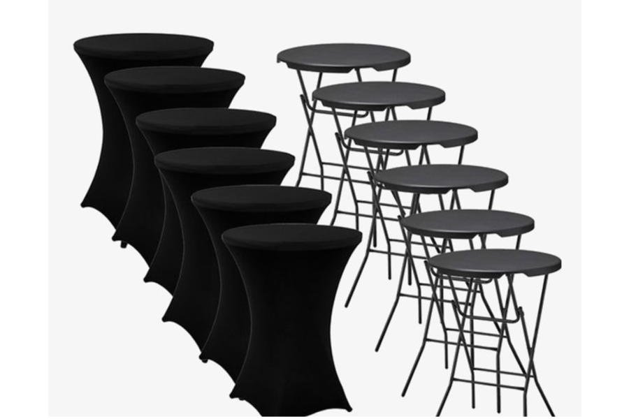 Statafel met rok - Jansen Verhuur - 1