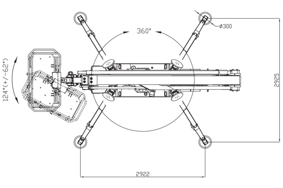 Spinhoogwerker 20 meter huren