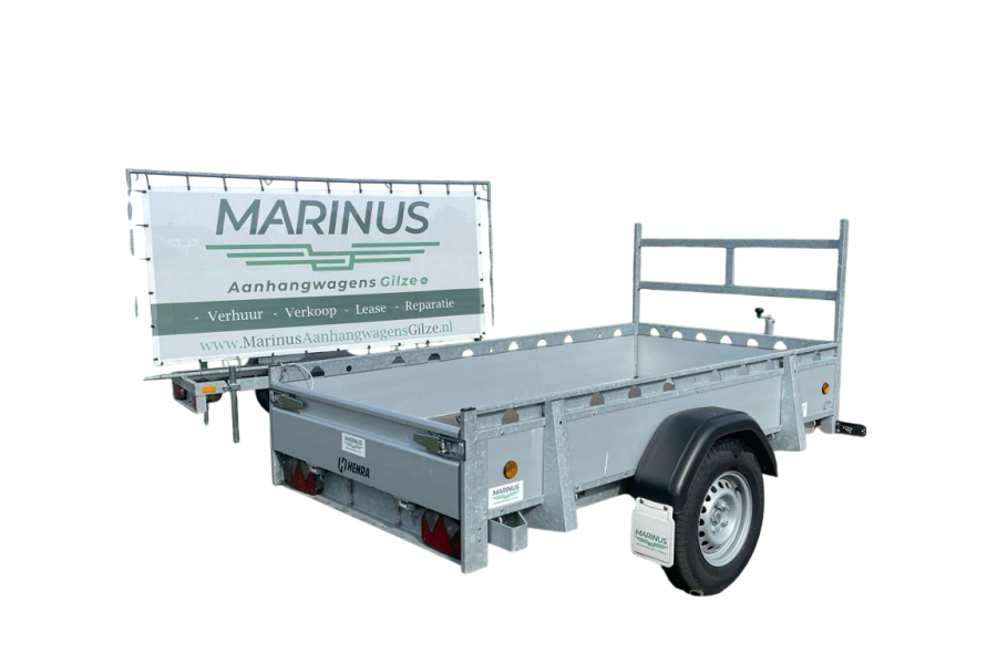 Open bakwagen 750KG - Marinus Aanhangwagens Gilze - 1