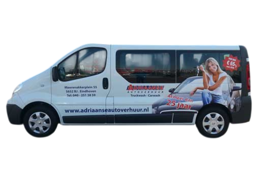 Renault Trafic 9-persoons - Adriaanse Autoverhuur - 1