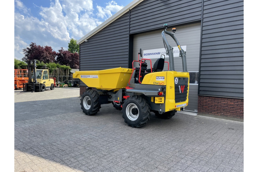 Dumper met kiepbak - Bosmans Machines B.V. verhuur - verkoop - 3