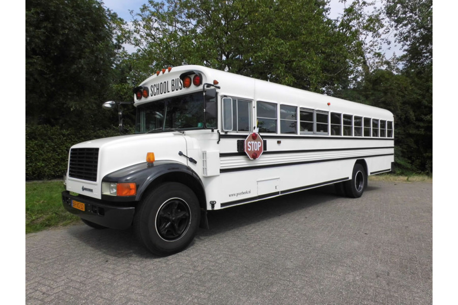 Amerikaanse schoolbus - P. Verbeek - 1