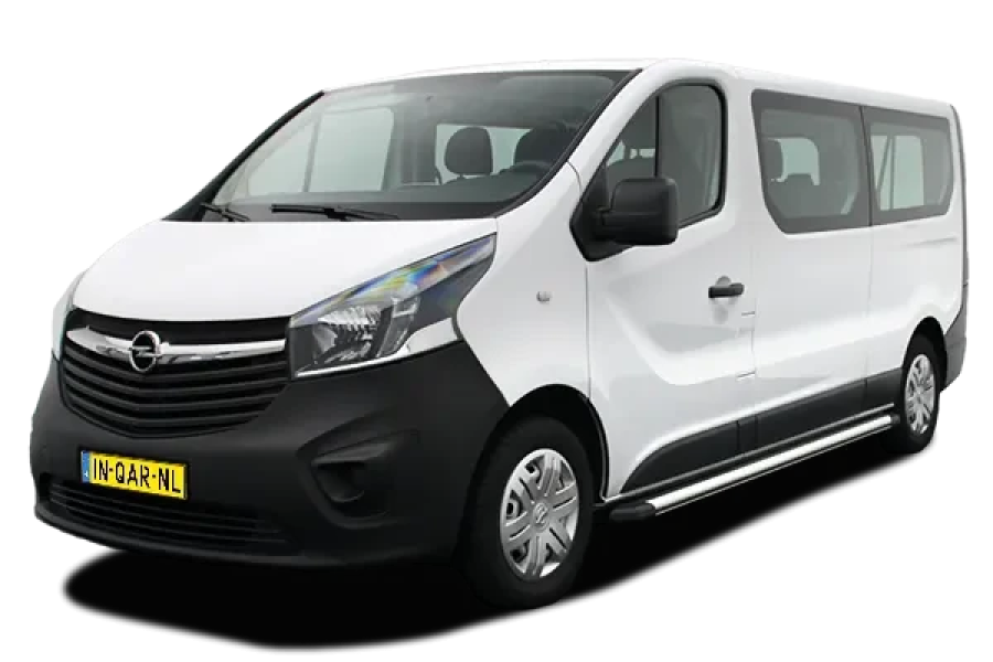Personenbus 9 persoons - INQAR Dallinga Autoverhuur & Shortlease - 1