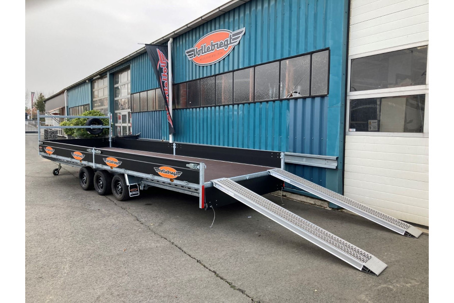 Plateauwagen tridemas - Vollebregt Aanhangwagens - 3
