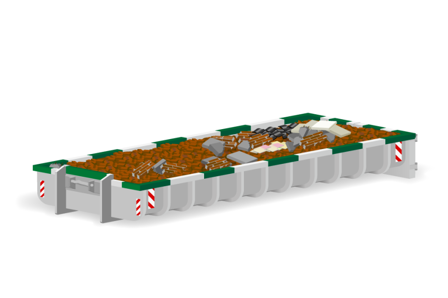 12m³ Puinafvalcontainer - P. van Erp Containers - 3