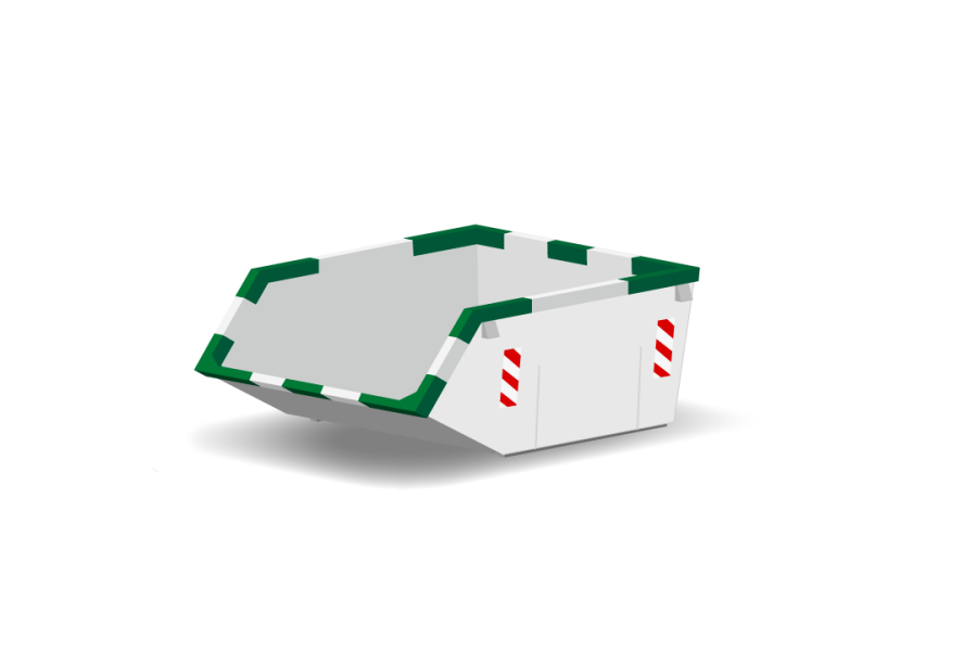 3m³ Tuin- en groenafvalcontainer - Goedkopecontainer.nl - 3