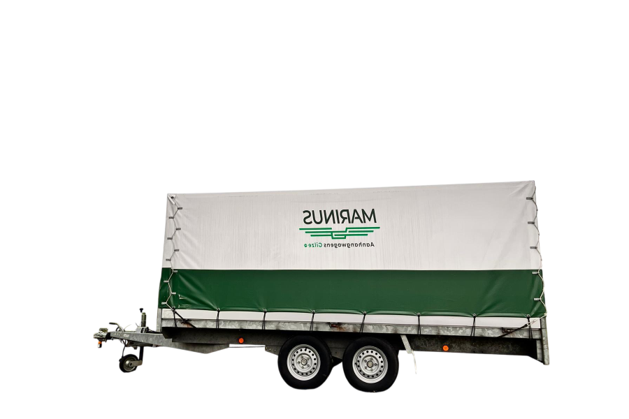 Huif plateau 4 x 1.85 - Marinus Aanhangwagens Gilze - 1