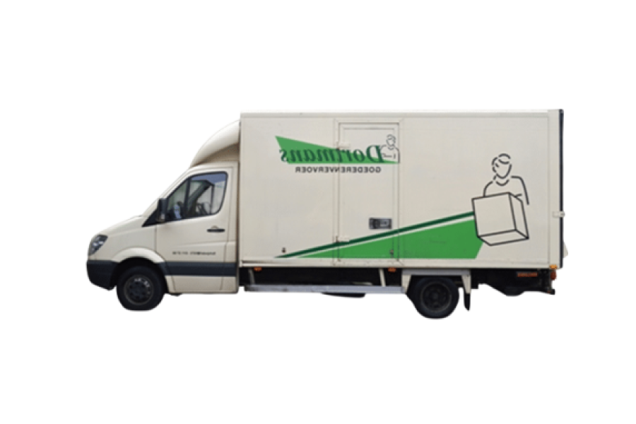 Bakwagen met laadklep - 123 Machineverhuur - 1