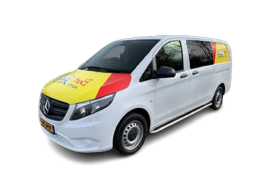 5 Persoons bestelbus met dubbele cabine - Bert Jonk Autoverhuur - 2