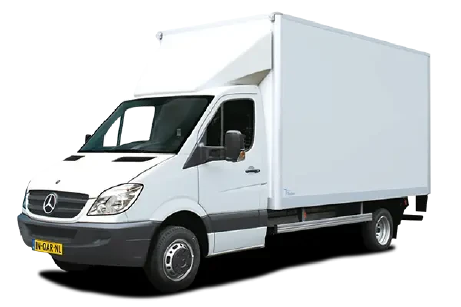 Mercedes Benz Bakwagen met laadklep of vergelijkbaar - 123 Machineverhuur - 1