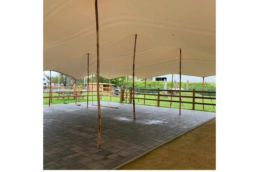 Stretchtent 150m2 - Partyverhuur Dodewaard - 2