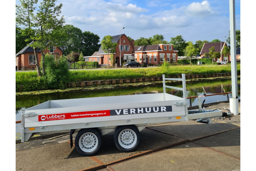 Tandem aanhanger | 306x170cm - 123 Machineverhuur - 1