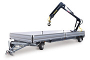 Aanhanger met kraan - Huren.nl - 1