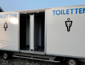 Standaard mobiele toiletwagen