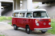 Retro Volkswagen camper